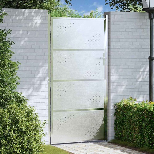 Cancello giardino argento - cancello, da