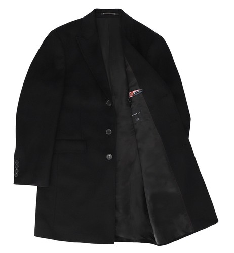 Cappotto uomo nero cashmere