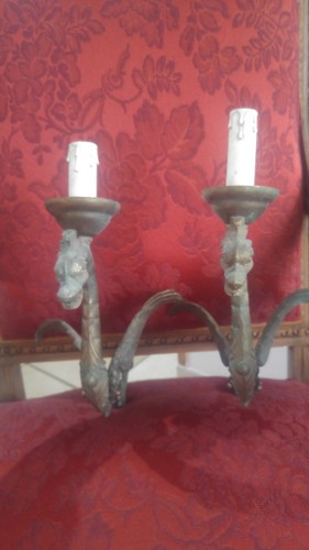 Appliques antiche coppia - appliques,
