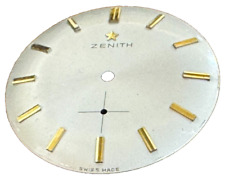 Zenith stellina quadrante originale cal.2532 2541 e simili avorio index gold Y
