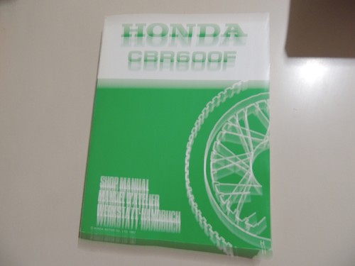 Manuale officina honda cbr 600 - manuale,