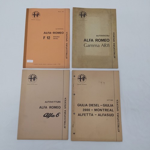 Lotto libretti alfa romeo - lotto,