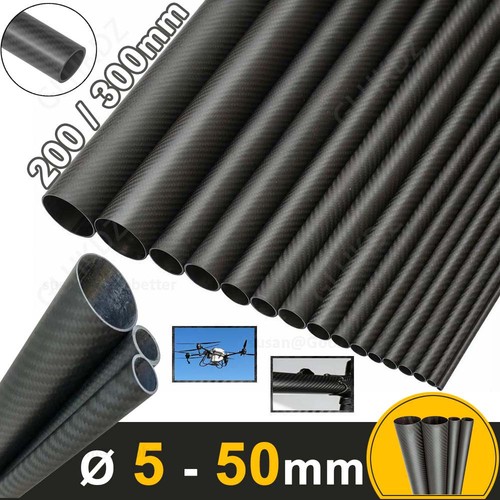 Tubo fibra carbonio 3k - tubo,