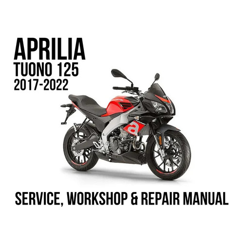Aprilia tuono 125 2017 2022 - tuono, 2017-2022