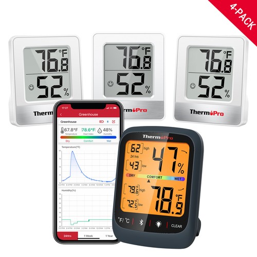 Thermopro 4pcs tp359 - 4pcs,