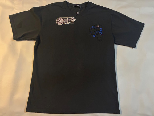 Shirt cuori cromati - cuori, nera