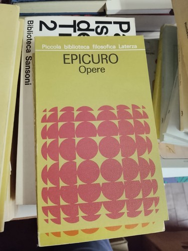 Epicuro opere frammenti - opere,,