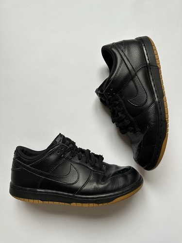 Nike dunk low black gum - low,