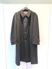 TRENCH COAT GRIGIO MISTO LANA