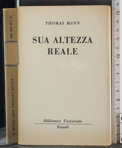 Bur sua altezza reale - bur.,