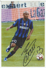foto autografata / signed Maicon Douglas Sisenando con la maglia dell'INTER 2010