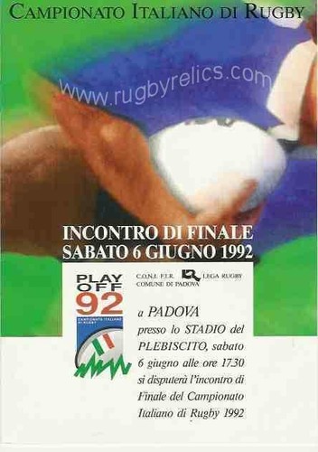 Treviso rovigo 1992 - v,