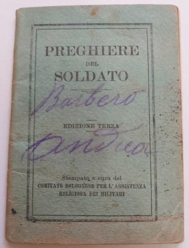 Libretto preghiere del soldato - del,