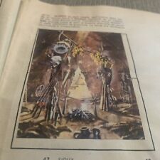 FIGURINA N.43-44 LA STORIA DEGLI INDIANI  ED.  MIRA 1965 OTTIMA DA RECUP