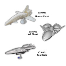 Aereo da caccia 1:72 e X9 1:60