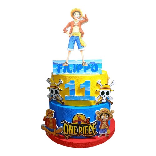 Torta scenografica one piece - torta,