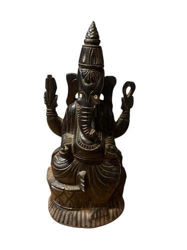 Statua legno ganesha - statua, in