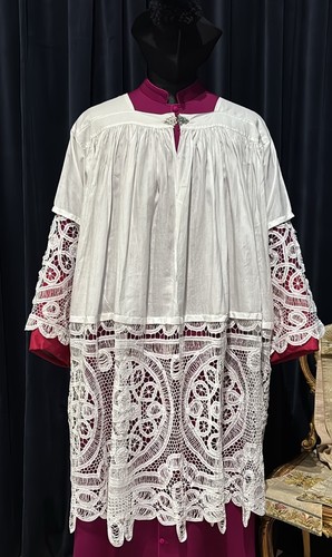 Cotta rocchetto sacerdotale - cotta/rocchetto,
