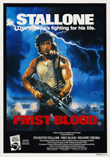 RAMBO First Blood (1982) Movie Affiche de cinéma Poster Sylvester Stallone #301