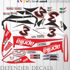 Aprilia SR 50 R Replica Max Decalcomanie Adesivi Kit Grafica Riproduzione Scooter