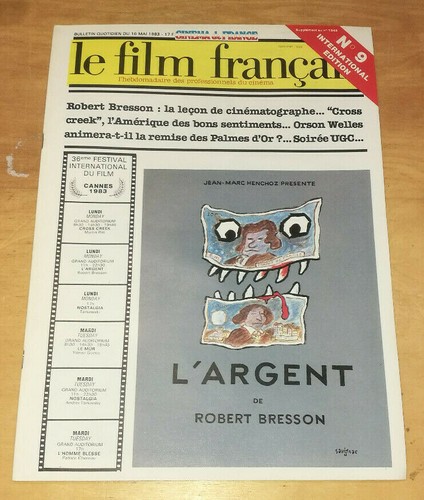 Cinema revue film - revue, francais