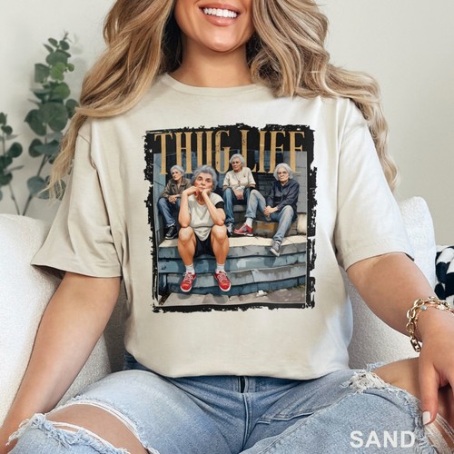 Thug ladies life shirt retro - thug, shirt,