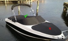 Sea Ray 175 ST-SP - Capote