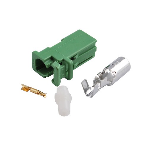 Connettore avic femmina verde - connettore,