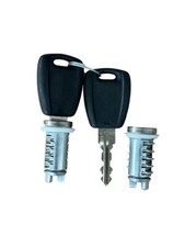 COPPIA NOTTOLINI PORTE DS E SN 2 CHIAVI UGUALI FIAT PANDA 03>07