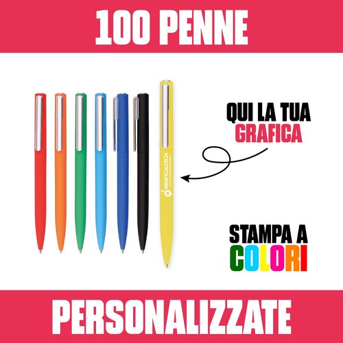 100 penne personalizzate - 100,