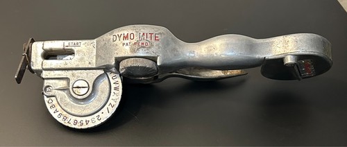 Vintage dymo mite tapewriter - dymo-mite,