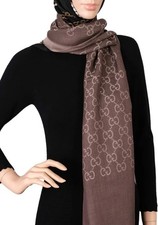 Sciarpa jacquard lana Gucci GG