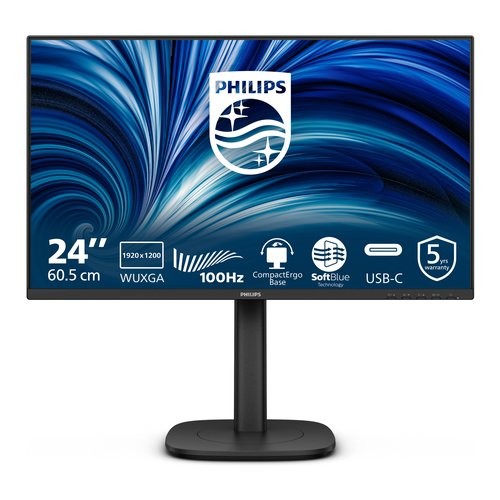 Philips monitor ips - monitor, 24,1"