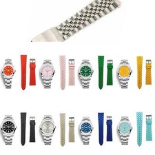 CINTURINO ALTISSIMA QUALITA' OYSTER - PRESIDENT - JUBILEE MADE IN ITALY mm20/16 