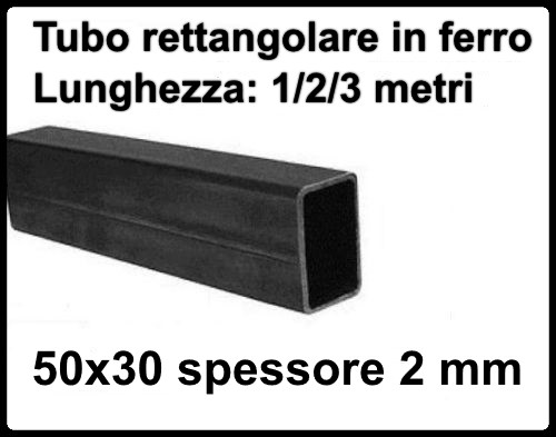 Barra ferro liscio profilo - in,