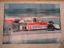 Poster Vintage 1976 JAMES HUNT