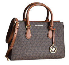 MICHAEL KORS Borsa SHEILA MD ZIP SATCHEL marrone 35S3G6HS2B