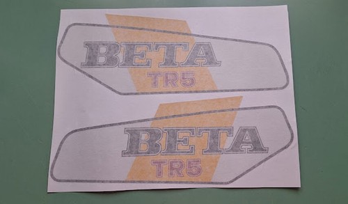 Beta tr5 adesivi serbatoio - adesivi,