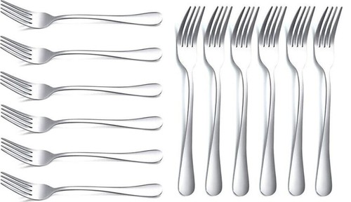 Set forchette acciaio inox - acciaio,