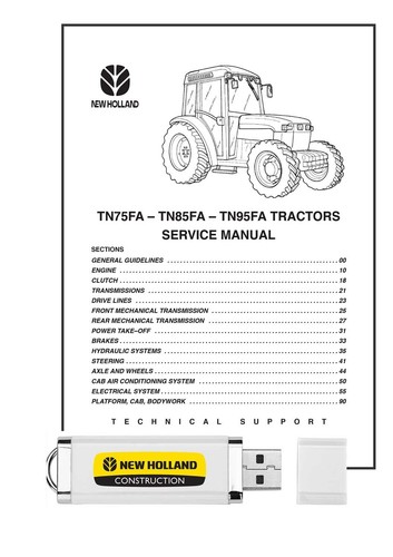 New holland tn75fa tn85fa - holland,