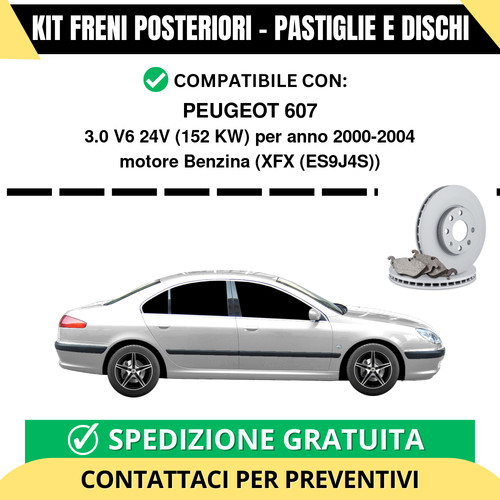 Kit freni posteriori per - kit,