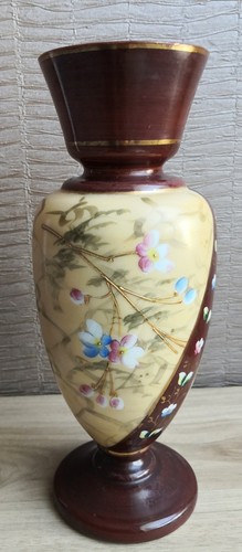 Ancien vase opaline - en,