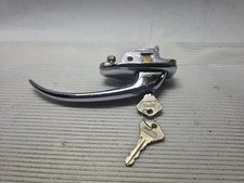 MANIGLIA PORTA CON CHIAVE SENZA BECCO IN ZAMA CROMATA FIAT 500N D GIARDINETTA