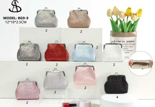 Portamonete glitterato con - portamonete,