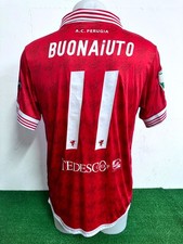 MAGLIA PERUGIA BUONAIUTO MATCH WORN INDOSSATA SHIRT CAMISETA 2017/2018 COA