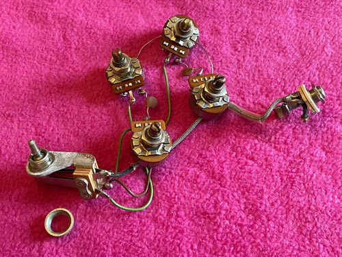 Cablaggio gibson vintage 1980 - vintage,