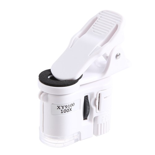 Microscopio clip con - microscopio, un