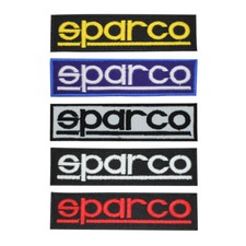 Sparco Logo Patch Iron On Sew