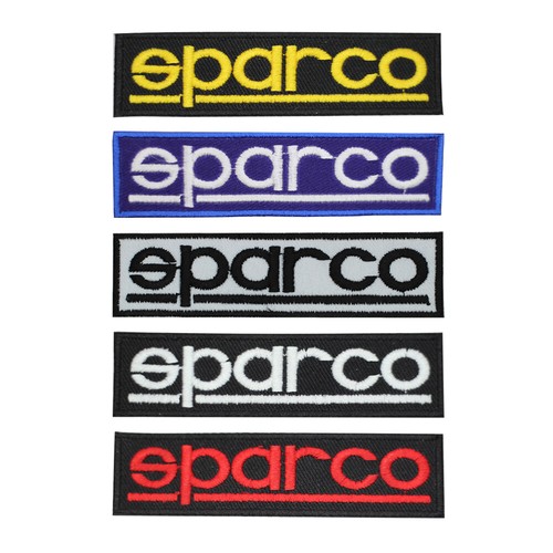 Sparco logo patch - sparco, iron