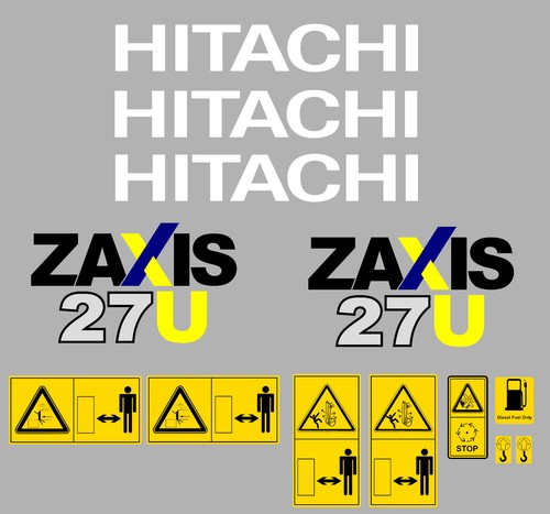 Hitachi zaxis 27u mini - hitachi,